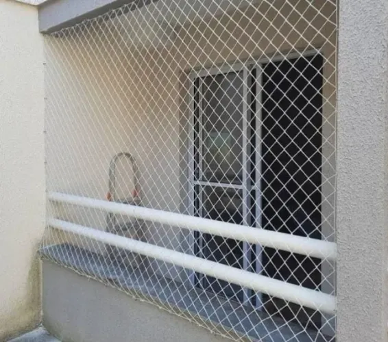 Rede de proteção para janelas