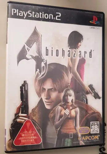 Resident Evil 4 Playstation 2 Original Japonês Completo
