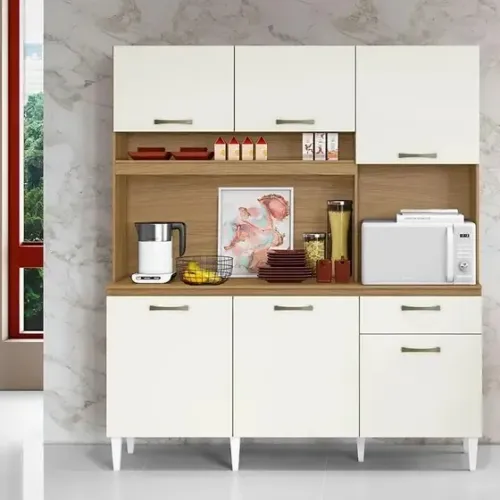 Armário de Cozinha Compacta 6 Portas 1 Gaveta nOVO ENTREGAMOS