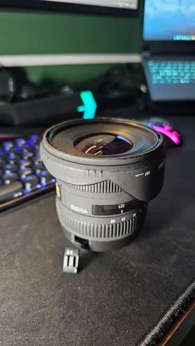 Lente sigma 10-20mm f4-5.6 para Canon para reparo