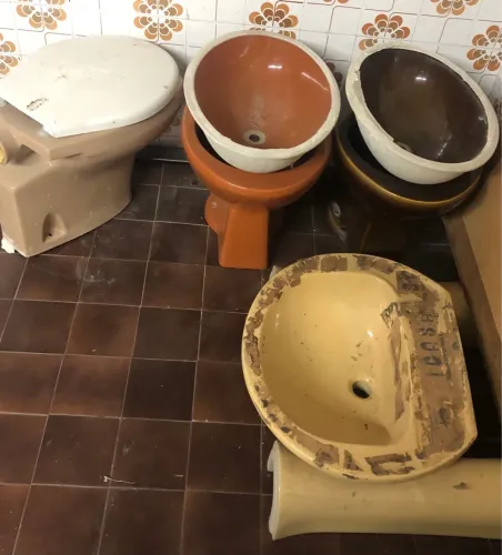 Vaso Pia Bidês Cubas