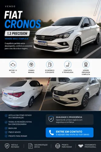 Fiat Cronos Precision 1.3 16V Flex Aut. 2023