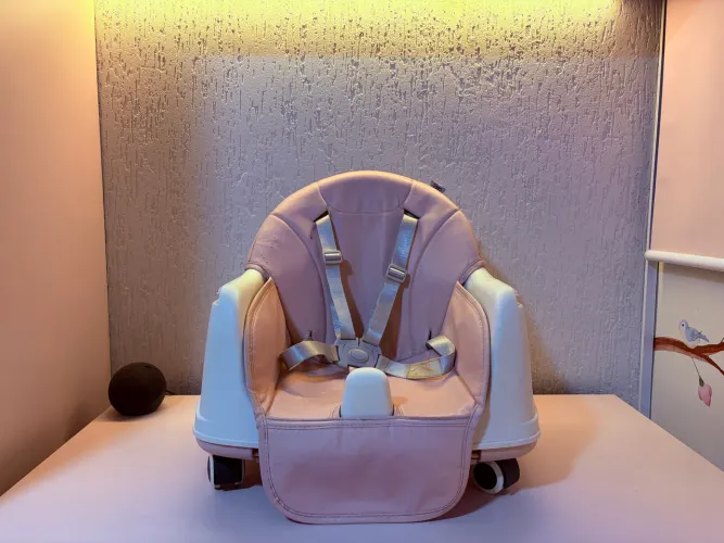 Cadeira de Alimentação Portátil Honey Maxi Baby 4 em 1 - Rosa