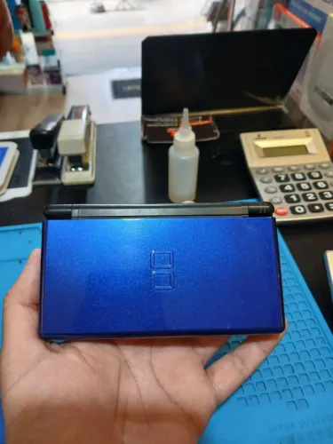 Nintendo DS Lite Azul + R4 + Acessórios Originais