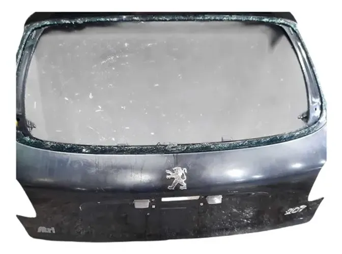 Tampa Traseira Peugeot 207 2011 Preto