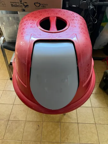 Banheiro para gatos super estiloso