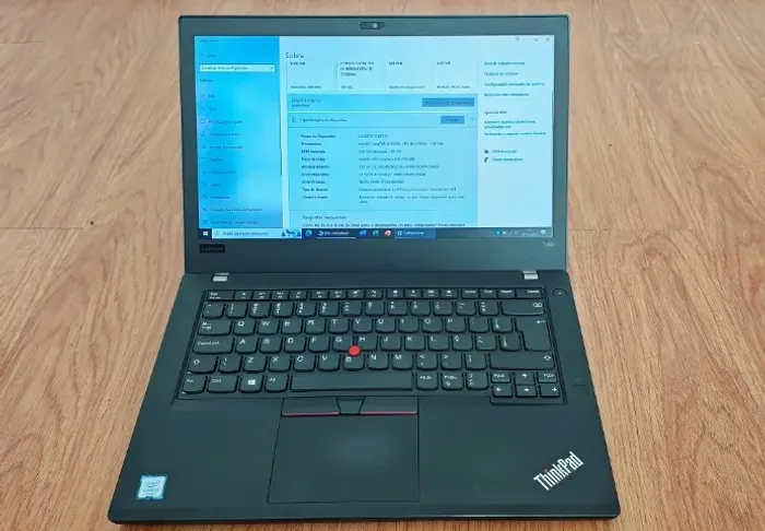 Notebook Lenovo Core i5 8350u 3.6ghz - 8Gb DDR4 - 256Gb SSD NVME -Tela 14'' - Entrego