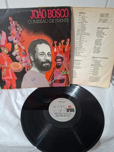 Disco de Vinil LP - João Bosco - Comissão De Frente