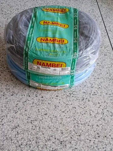 Cabo flexível 16mm preto ou azul promoção 15,00 o metro