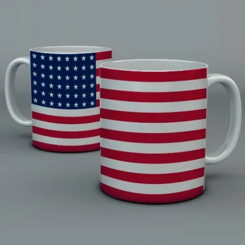 Caneca Estados Unidos Copa 2026 Personalizada