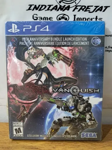Jogo de PS4 Bayonetta & Vanquish 10th Anniversary Bundle Launch Edition LACRADO