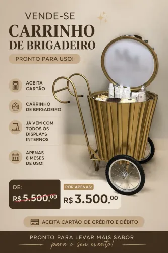 Carrinho de brigadeiro