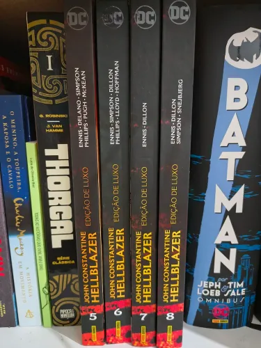 Hellblazer Edição de Luxo - Fase Garth Ennis Completa Vol. 5 ao 8