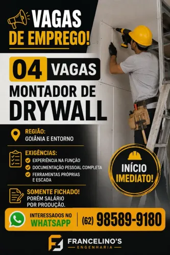 Montador de Drywall