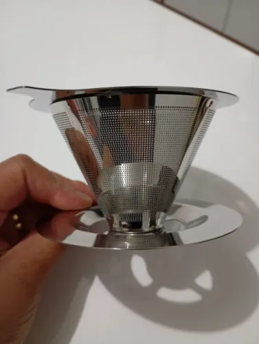 FILTRO DE CAFÉ EM INOX 120MM - GADAN