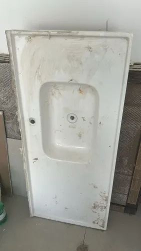 Bancada de cozinha de fibra