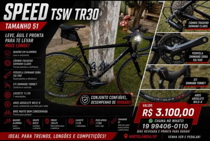 Vendo Speed TSW TR 30