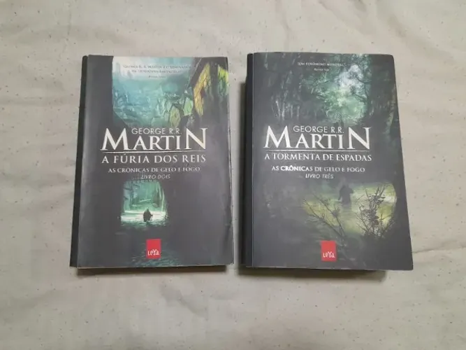 George RR Martin, A Tormenta de Espadas & A Furia dos Reis