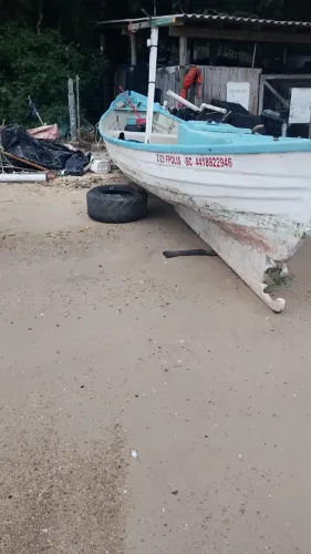 Barco Baleeira De Fibra