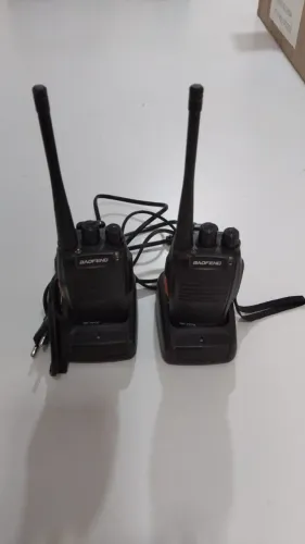 Kit 2 Rádios Baofeng BF-777S ORIGINAL CONFIGURADO (16 Canais / UHF)