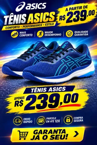 Tenis Asics SHINOBI com GEL