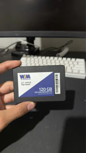 Ssd 120gb + hd 320gb para sair rápido 