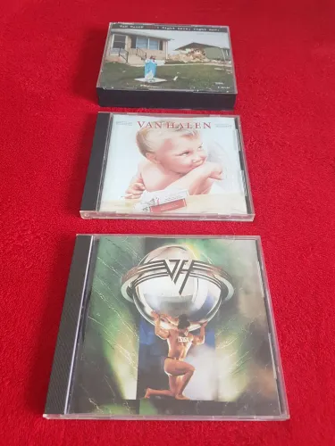 Coleção Cds Van Halen (Live Right here, right now(duplo), 1984, 5150)