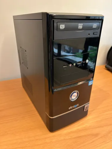 GABINETE ELCOMA PRETO - COM DRIVER DVD