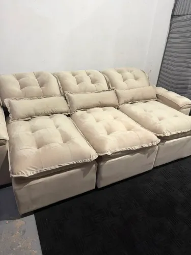 SOFÁ RETRÁTIL RECLINÁVEL + ENTREGA GRÁTIS