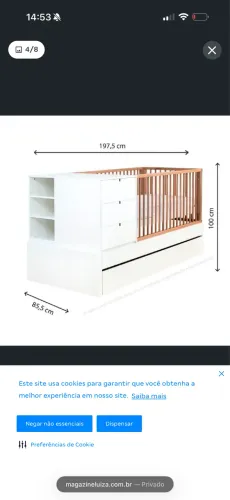 BERÇO MULTIFUNCIONAL 