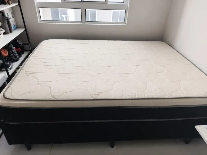 Base + colchão casal