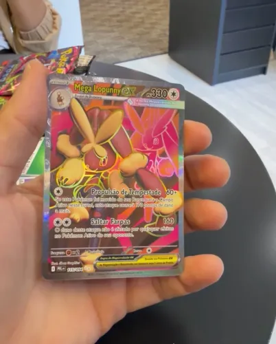 Mega Lopunny Ex 115/094 Carta Pokémon Original Copag Forte
