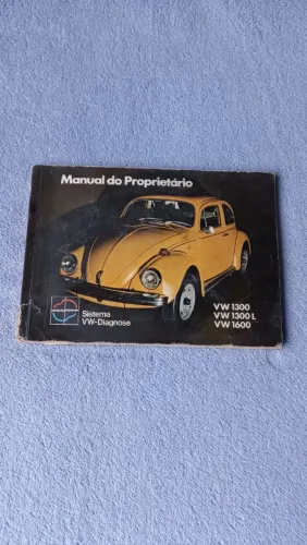 Manual do proprietário Fusca 76