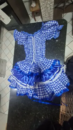 vestido de quadrilha