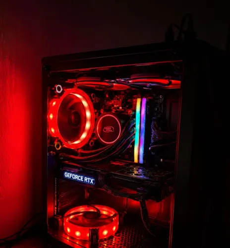 PC GAMER COMPLETO: Com RTX 3050 + Monitor 144Hz