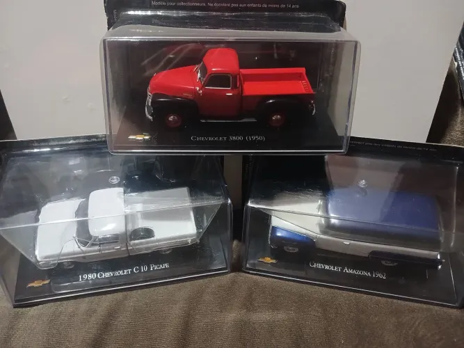 Pac com 7 Carrinhos Miniaturas Brasileiros 