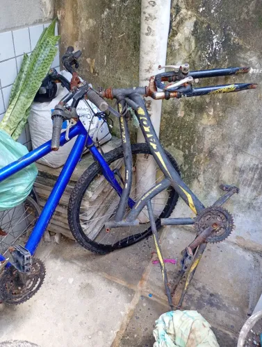 Carcaça de bicicleta 