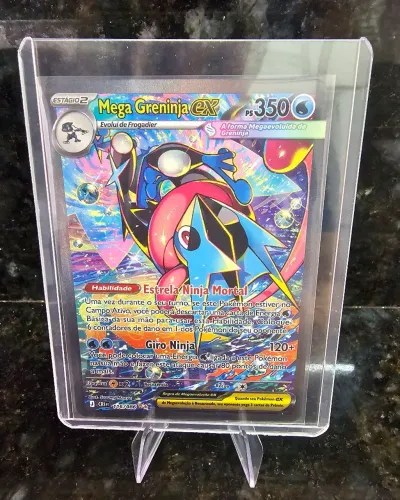 Carta Pokemon Mega Greninja Ex SAR (116/086) (Nm)