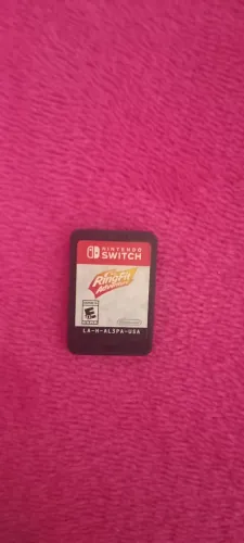 Cartão físico de 'RingFit Adventure' do Nintendo switch.