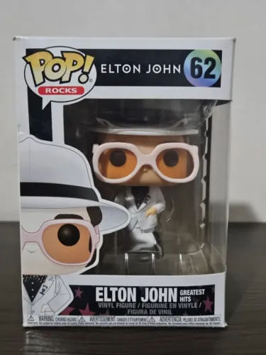 Funko Pop Elton John 62 Greatest Hits - POP Rocks