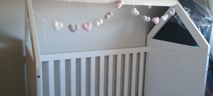 Berço Americano Montessoriana vira Mini Cama Branco (LEIA A DESCRIÇÃO)