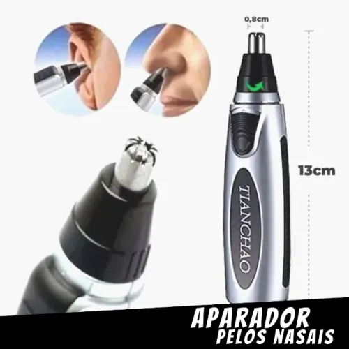 Maquina Aparador Depilador De Pelos Nariz Orelha Portátil _ BE58