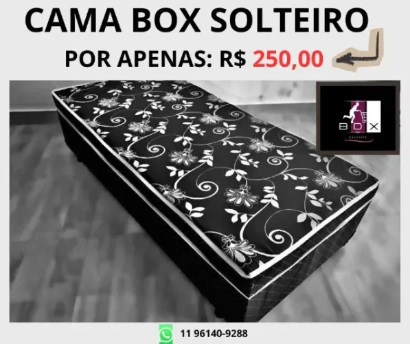 cama box solteiro (promoção)