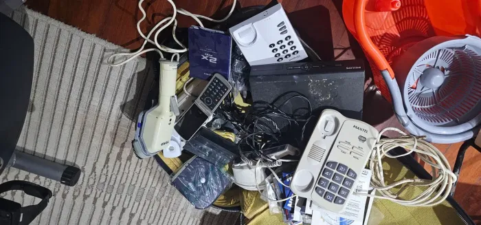 Lote de sucata eletrônica