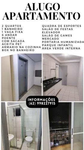 ALUGO APARTAMENTO 