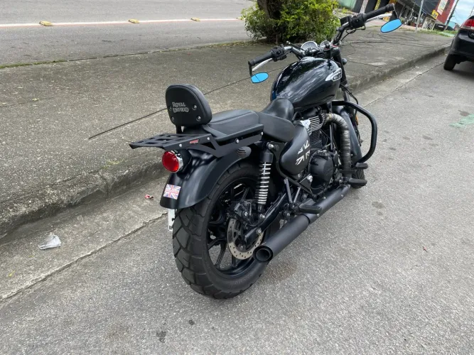 Meteor 350 stellar black 