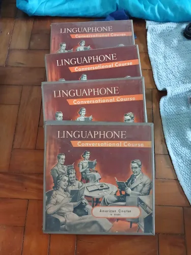 ?Coleção Curso de Inglês Vintage Linguaphone Conversational Course (American Course)