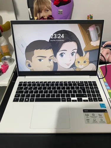 Notebook Samsung Book SSD 256GB - Estado de Novo - Pouco Uso