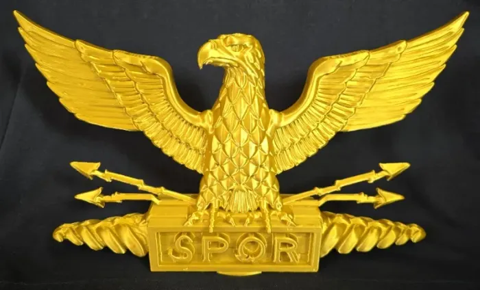 Aguia Romana - SPQR - Aquila - estandarte - impressão 3d