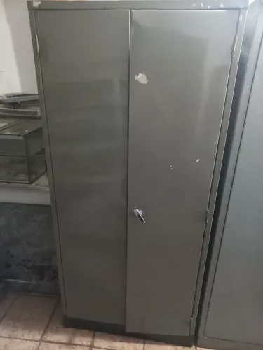 Armário de aço multiuso, chapa 24 , reforçada , medidas : 90 x1.98